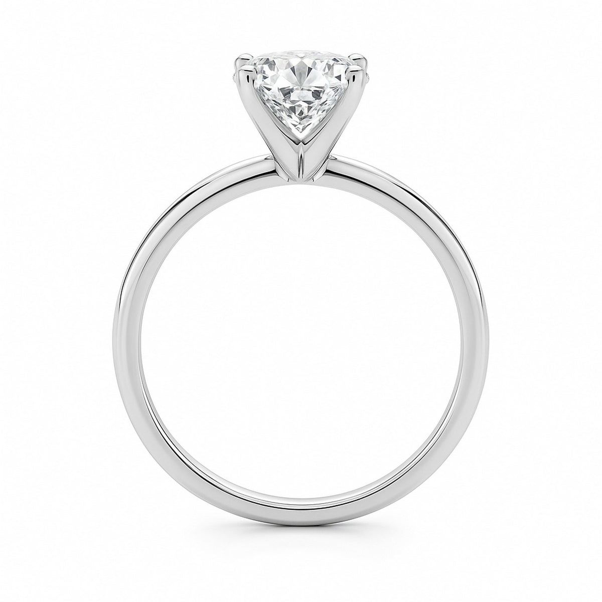 1.5ct Cushion Lab Grown Diamond Ring | 14K Gold | Canada