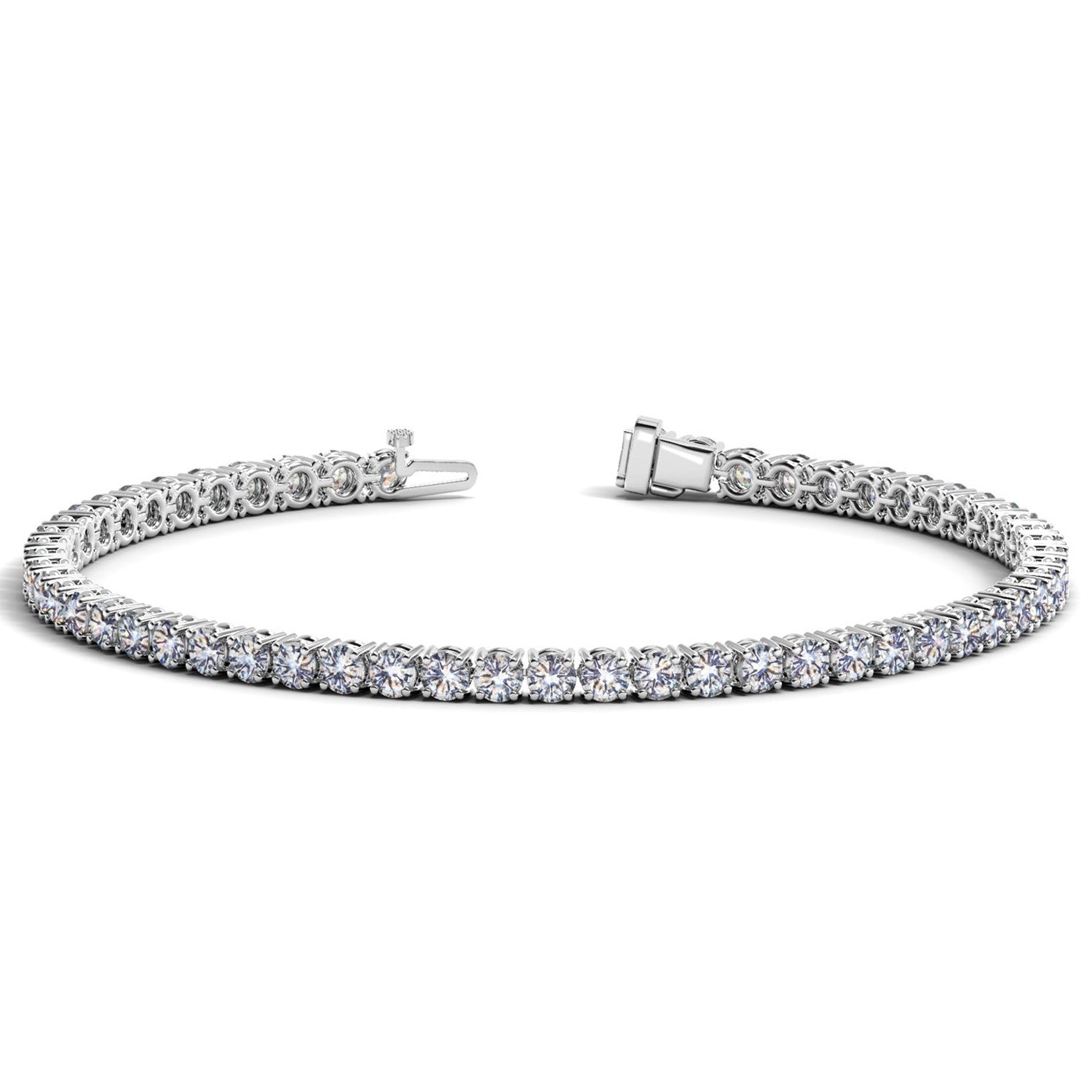 Diamond Tennis Bracelet (7 cctw F/G  VS2/SI1)