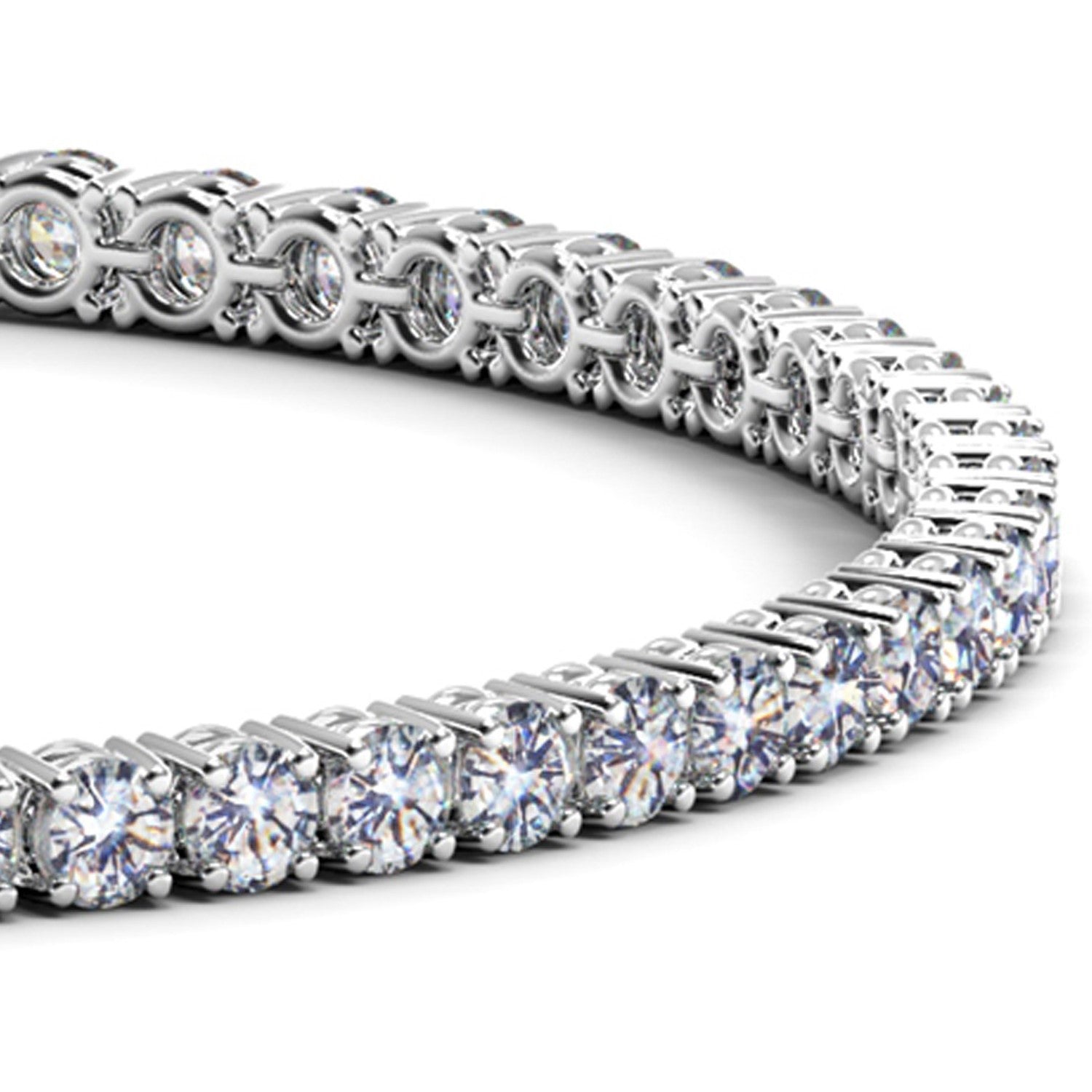 Diamond Tennis Bracelet (7 cctw F/G  VS2/SI1)
