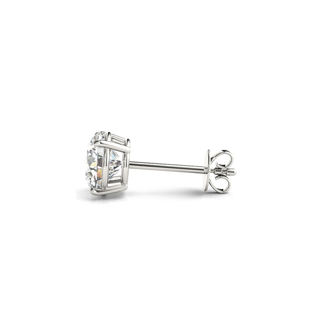 Lab Grown Diamond Stud Earrings | 14K Gold