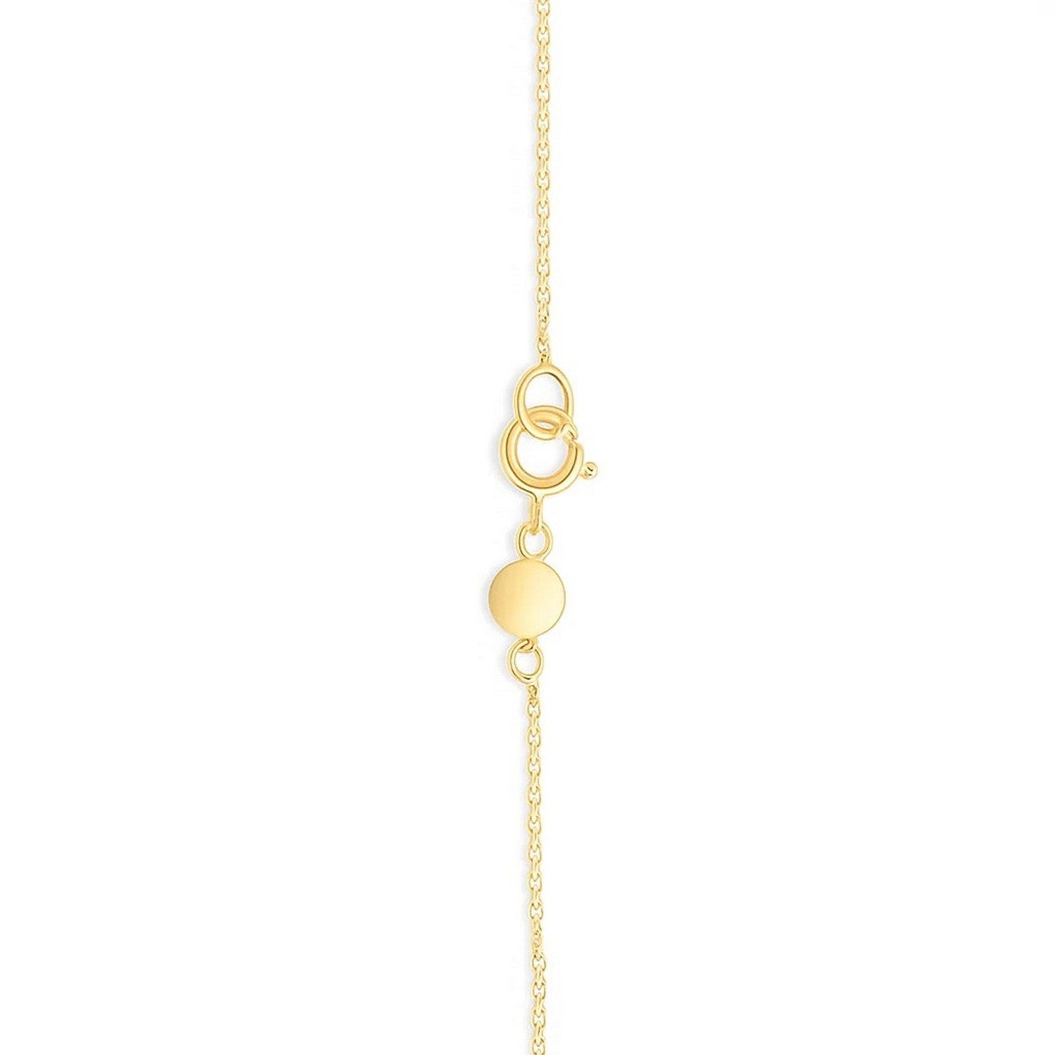 14K Yellow Gold Aries Necklace