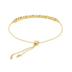 Adjustable Chain Bracelet in 14K Yellow Gold