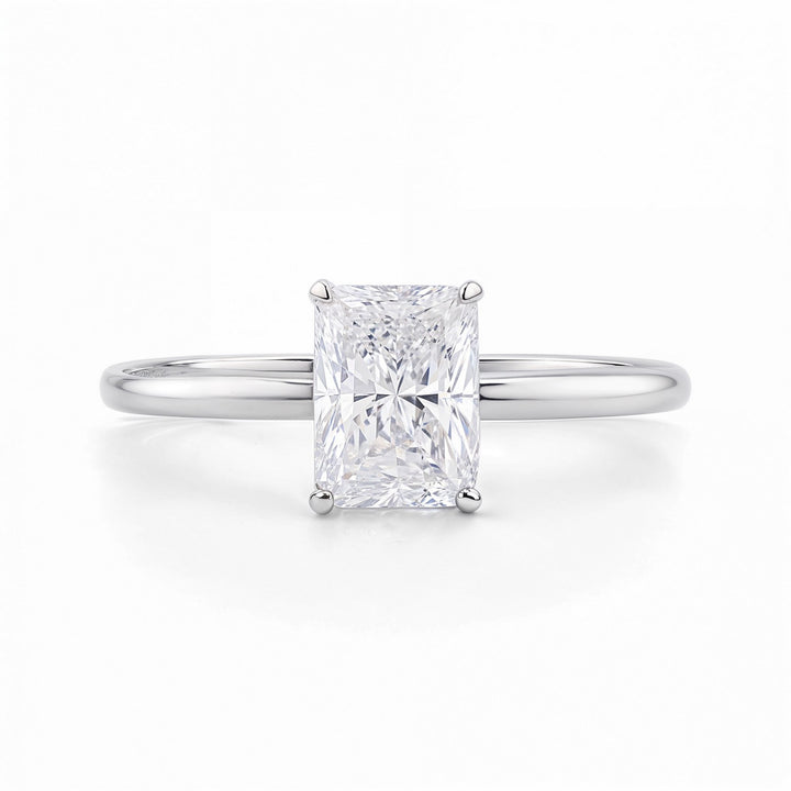 1.5ct Radiant Lab Grown Diamond Ring | 14K Gold