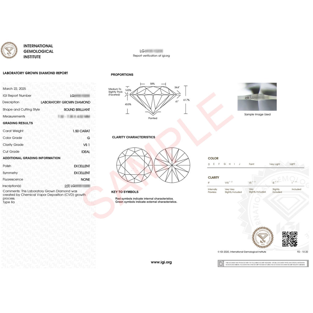 Round Cut Diamond Ring