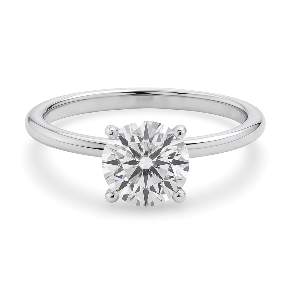 Round Cut Diamond Ring