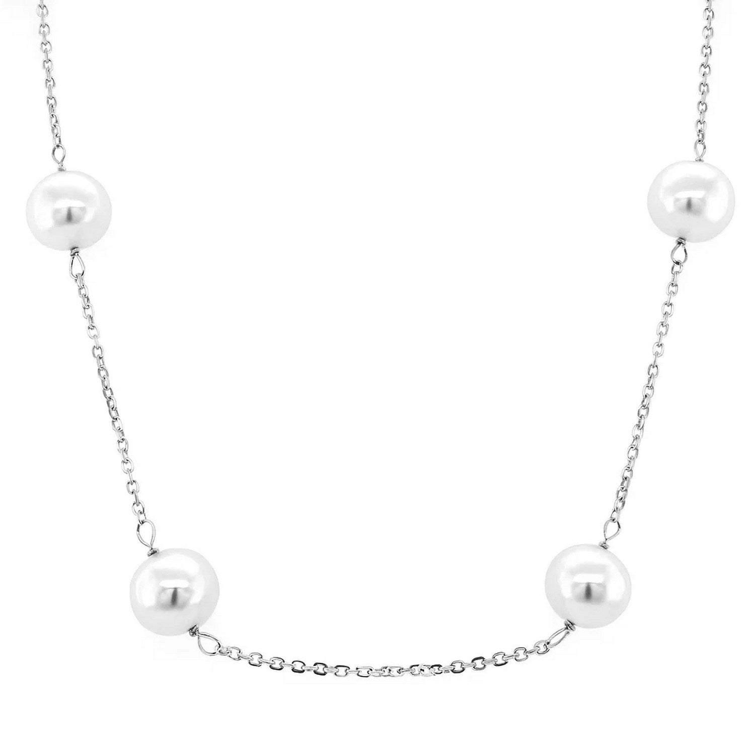 Pearls station Chai Necklace
