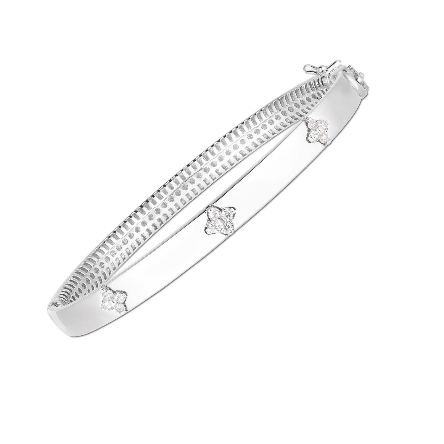Trilogy Diamond Bangle