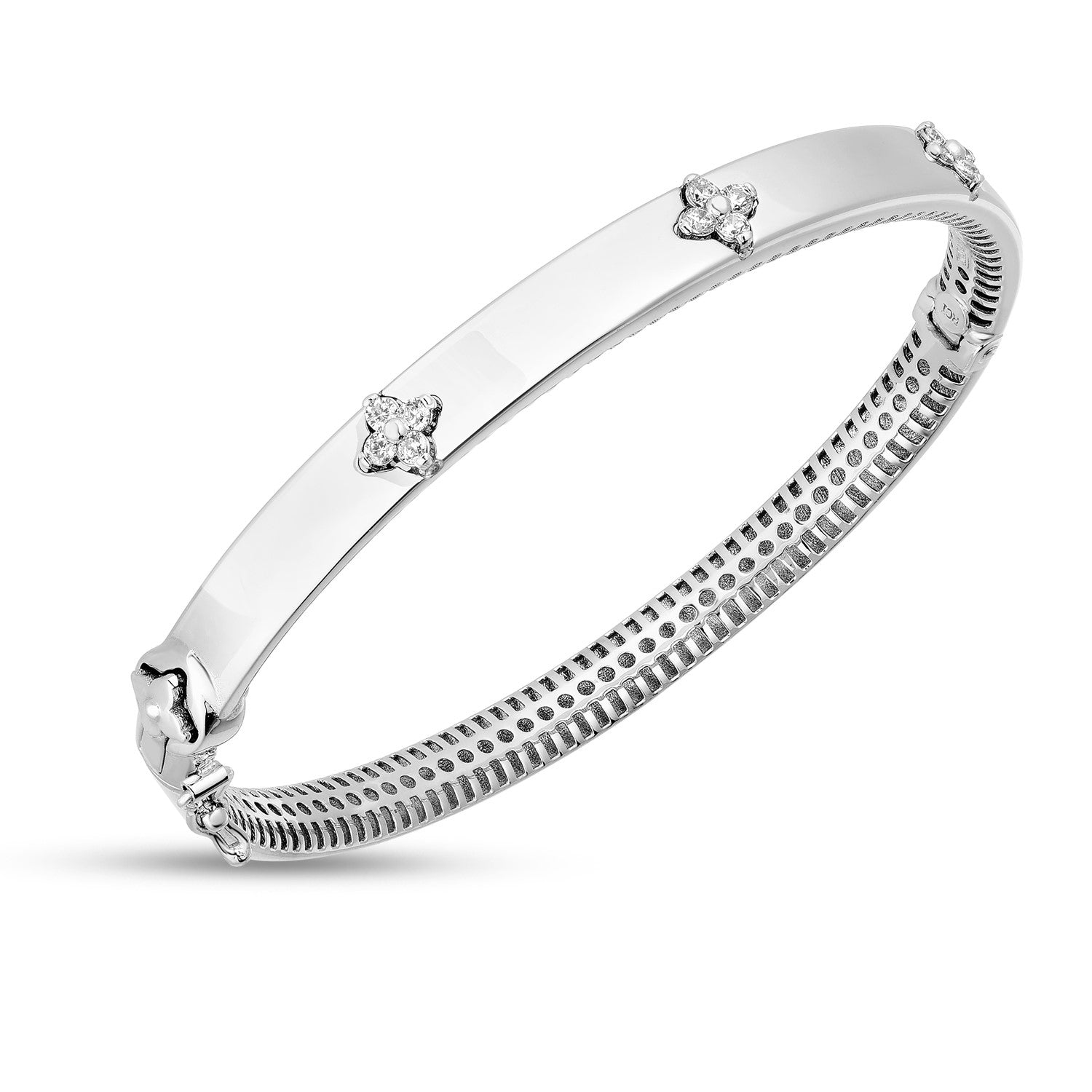 Trilogy Diamond Bangle