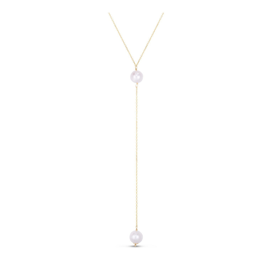 Pearl Lariat Necklace