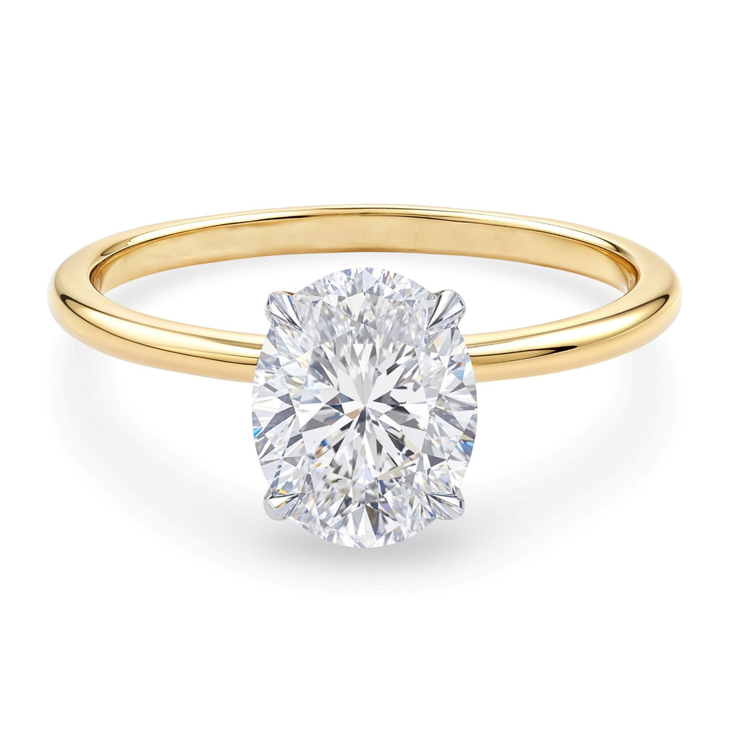 Oval Cut Diamond Ring