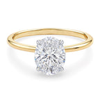 Oval Cut Diamond Ring