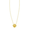 Diamond Clover Pendant Necklace in 14K Yellow Gold  Pendants DEEVE