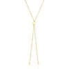 Adjustable Heart Necklace  Lariat DEEVE
