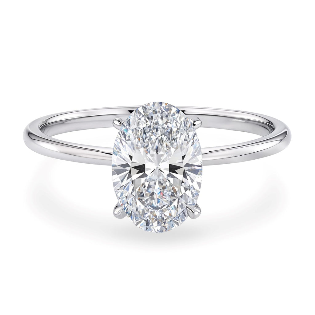 Oval Cut Diamond Ring