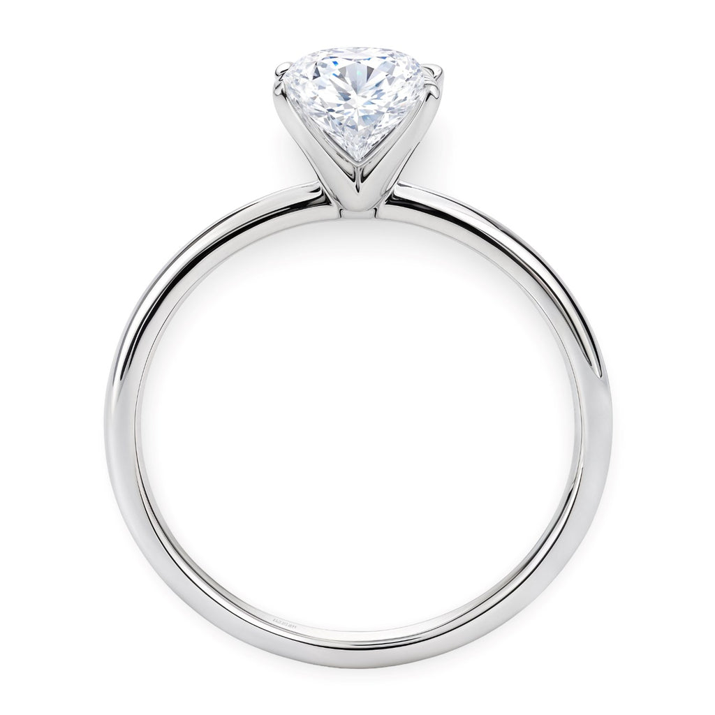 Oval Cut Diamond Ring
