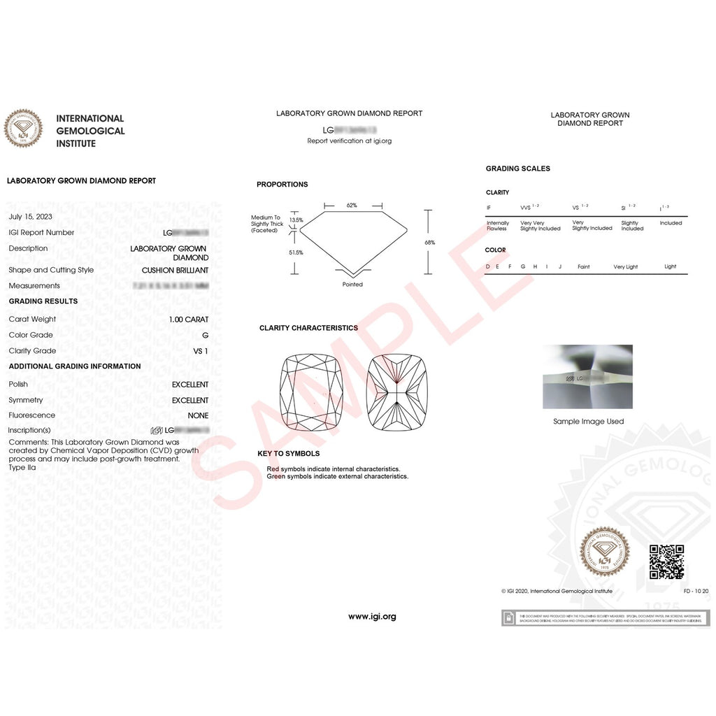 Cushion Cut Diamond Ring