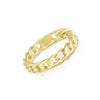 Curb Link Band  Rings DEEVE