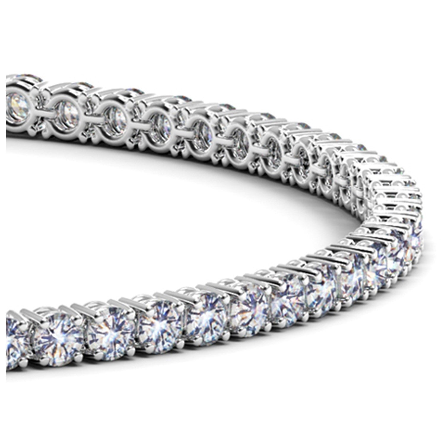 Diamond Tennis Bracelet (4 cctw F/G  VS2/SI1)