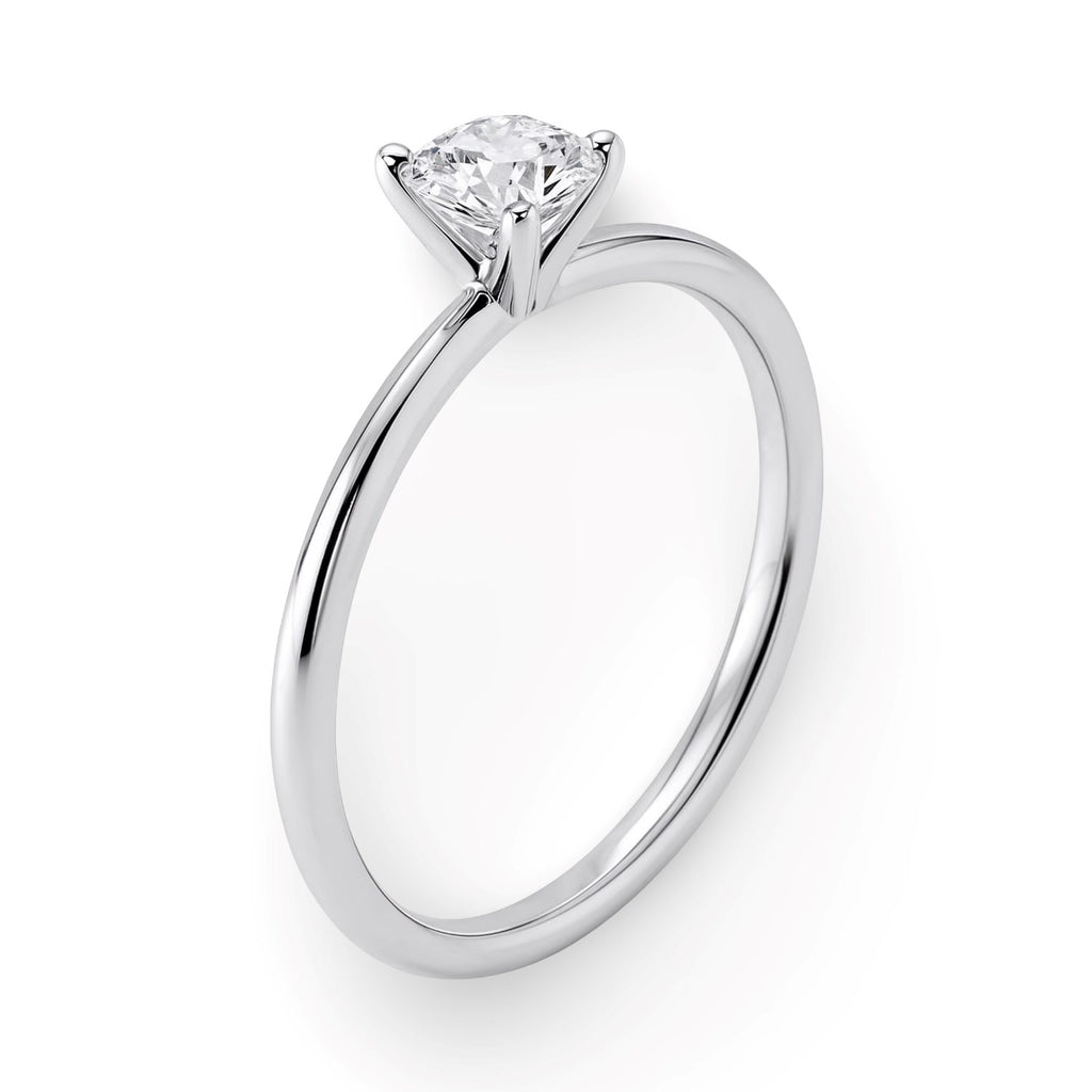 Round Cut Diamond Ring