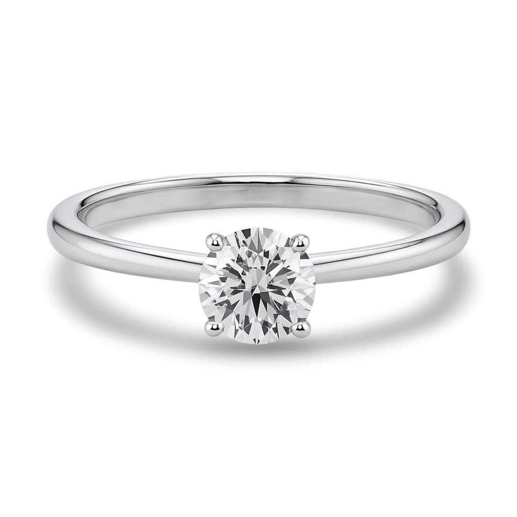 Round Cut Diamond Ring