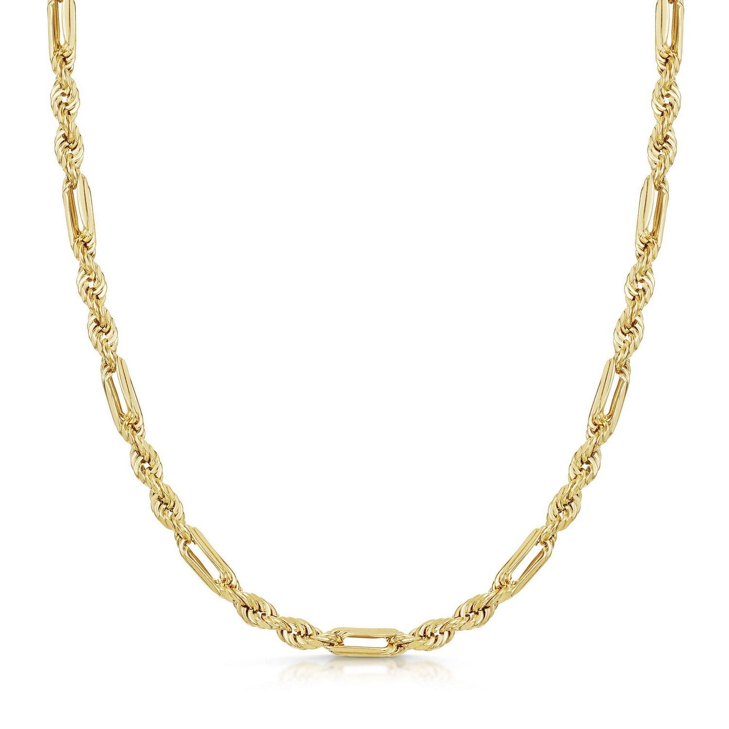 14k Yellow Gold Figa Rope Chain (3.00 mm)