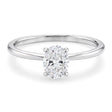 1ct Oval Lab Grown Diamond Ring | 14K Gold