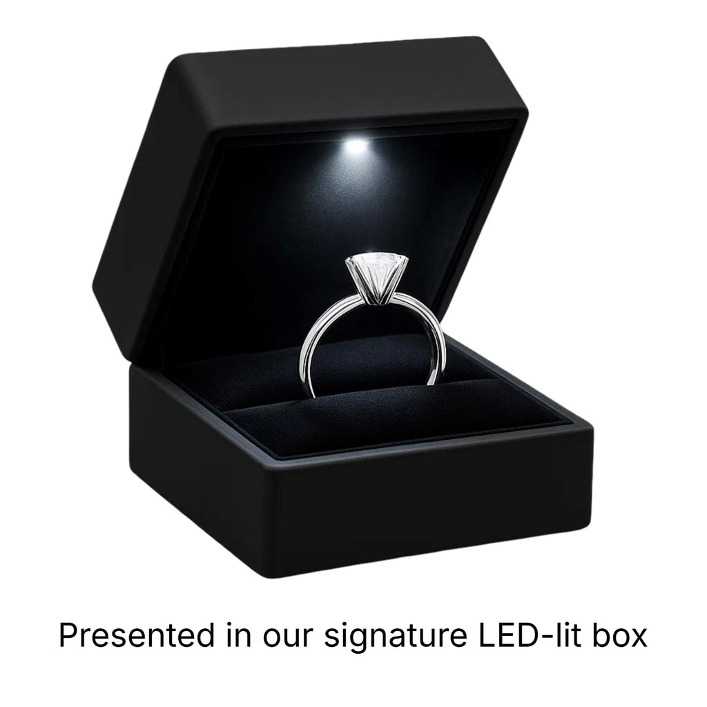2ct Round Lab Grown Diamond Ring | 14K Gold
