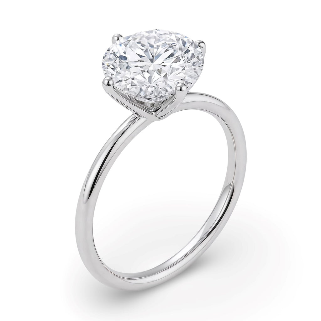 2ct Round Lab Grown Diamond Ring | 14K Gold