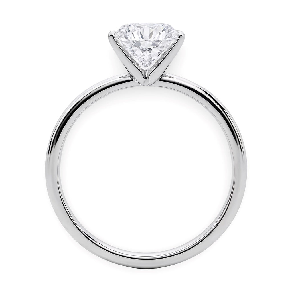 2ct Round Lab Grown Diamond Ring | 14K Gold