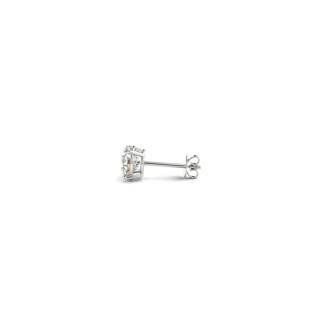 Lab Grown Diamond Stud Earrings | 14K Gold