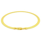14K Yellow Gold Super Flex Herringbone Bracelet