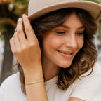 14K Yellow Gold Super Flex Herringbone Bracelet