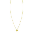 Puffed Mini Heart Pendant Necklace in 14K Yellow Gold