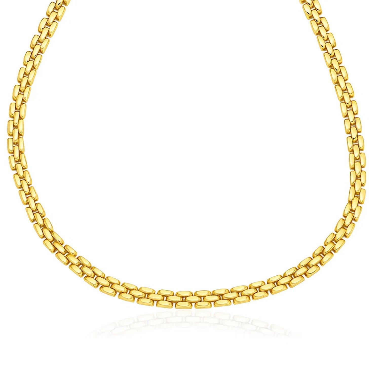 Panther Chain  Necklace 3row