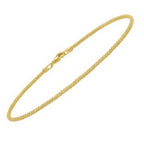 Diamond Cut Sparkle Spring Bracelet in 14K Yellow Gold