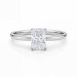 1ct Radiant Lab Grown Diamond Ring | 14K Gold