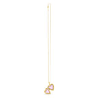 Diamond Heart Locket Necklace in 14K Yellow Gold