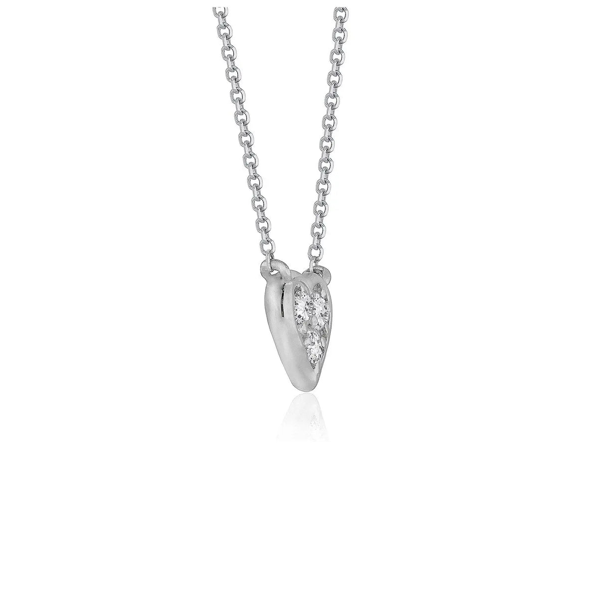Diamond Heart Pendant  Pendants DEEVE