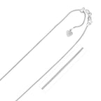 Adjustable Franco Chain in 14K Yellow Gold