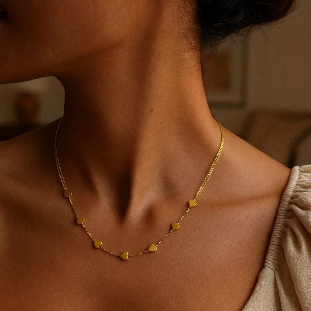 Adjustable Heart Necklace