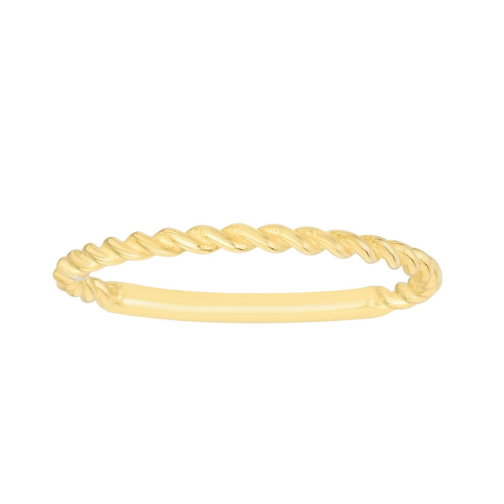 Twisted Stackable Ring