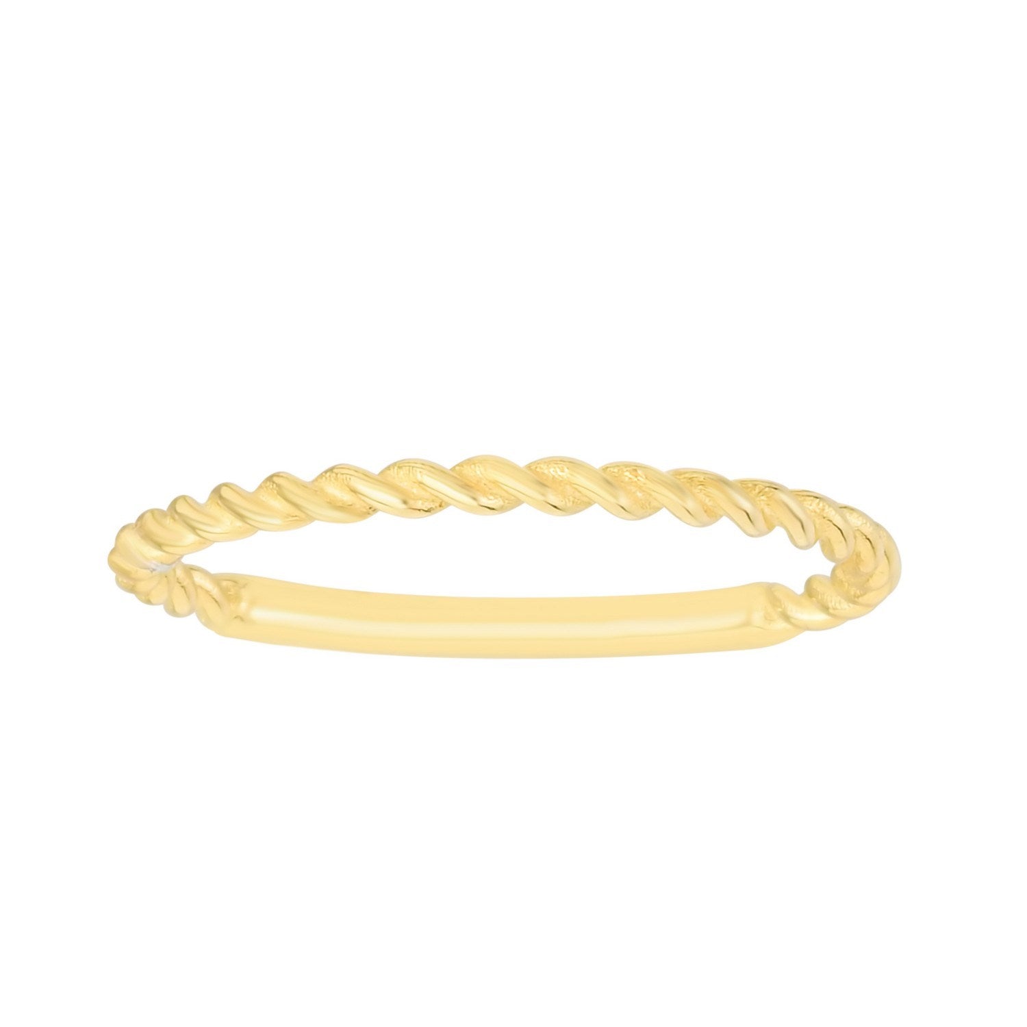 Twisted Stackable Ring