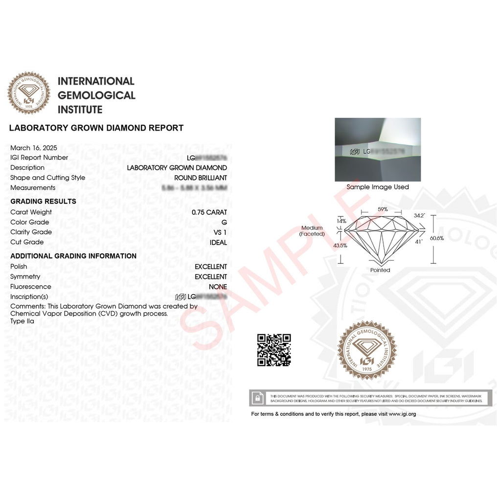 Round Cut Diamond Ring