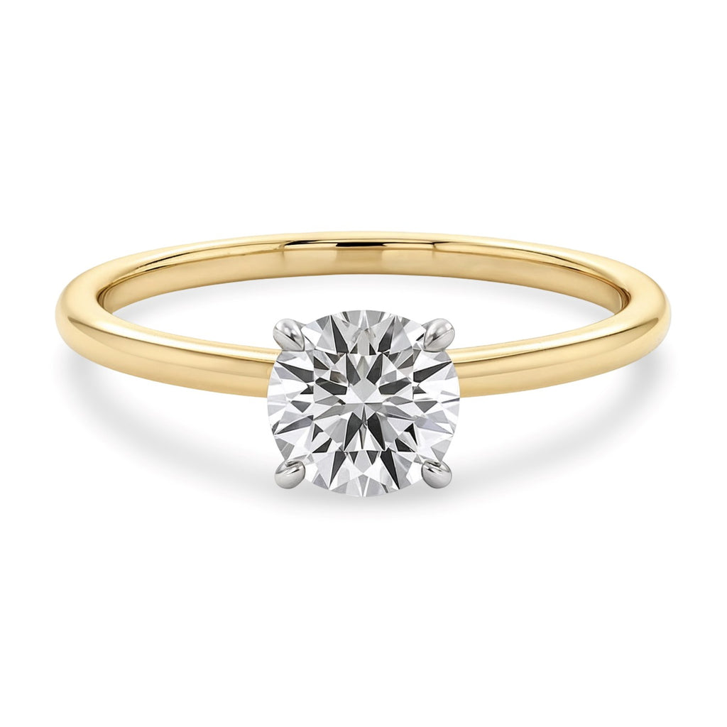 Round Cut Diamond Ring