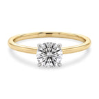 Round Cut Diamond Ring