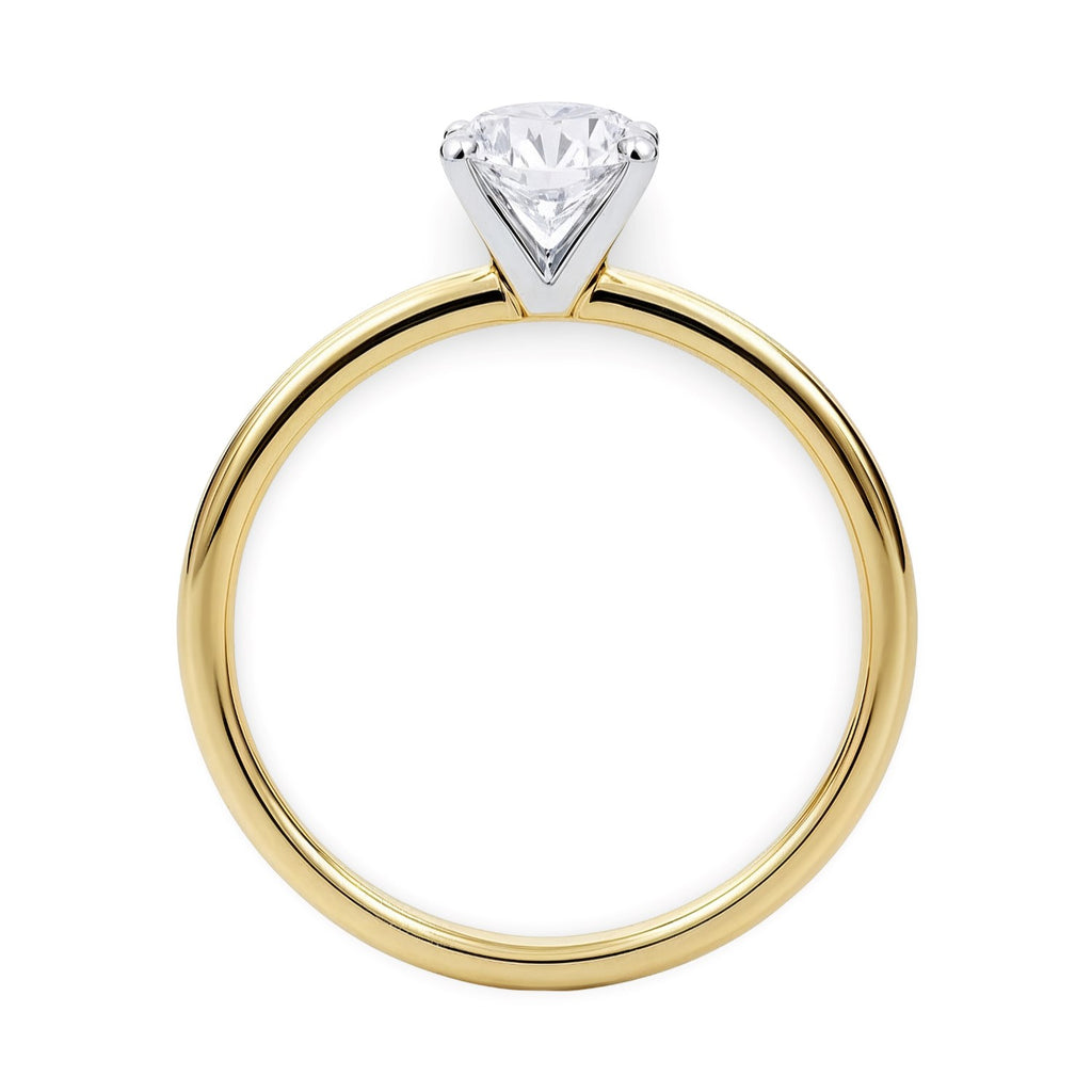 Round Cut Diamond Ring
