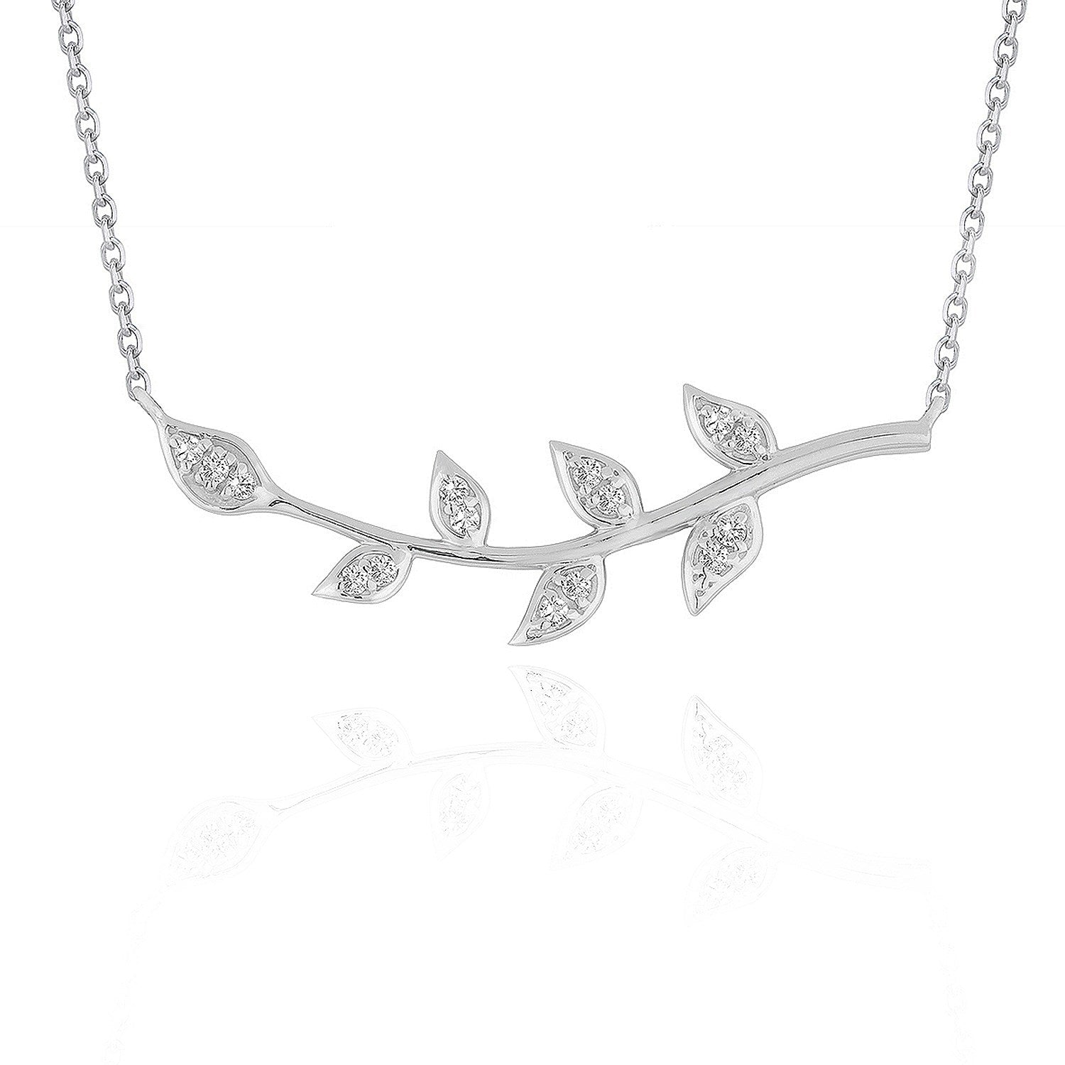 Diamond Vine Pendant