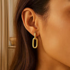 Link Drop Earrings | 14K Gold