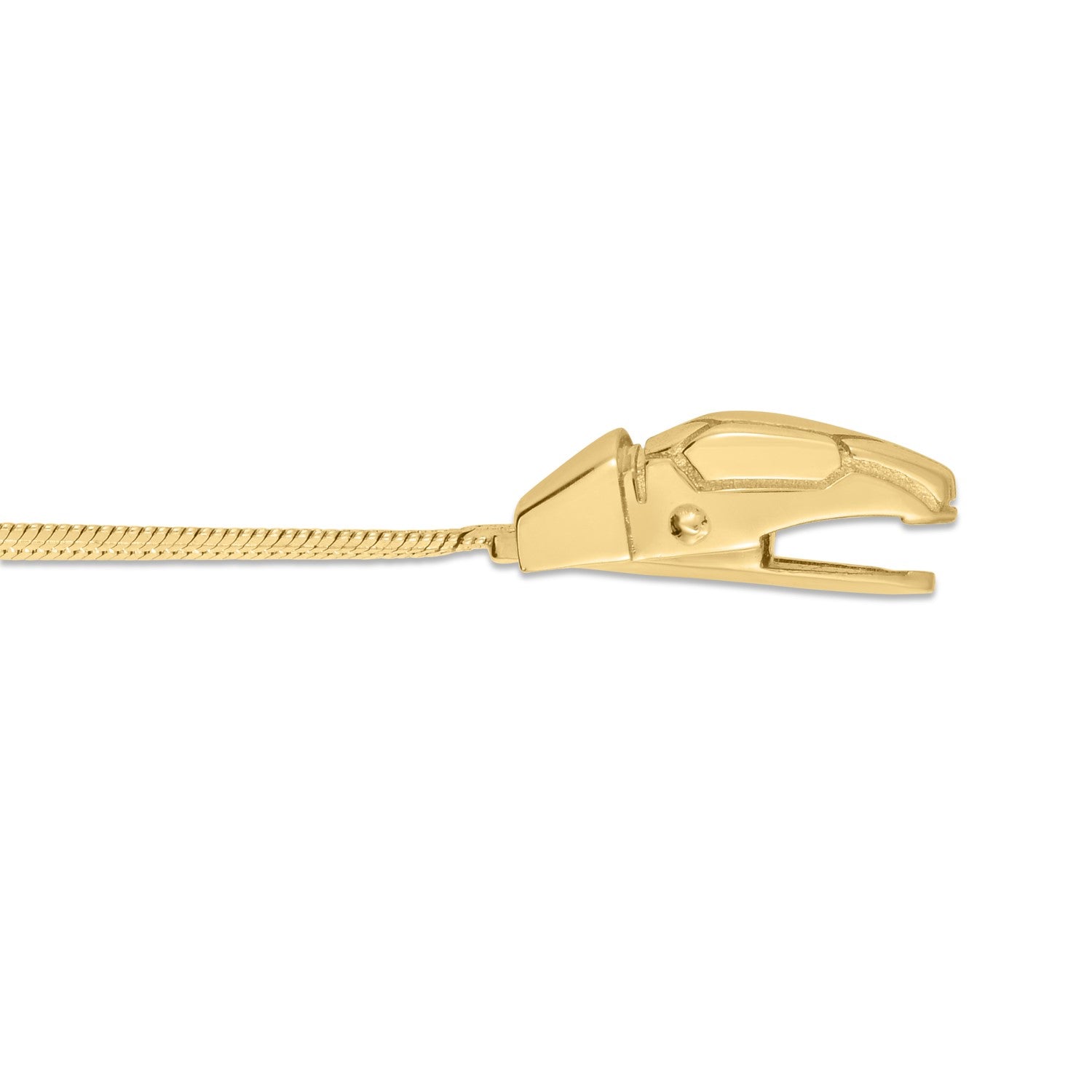 Serpent Chain Necklace in 14K Yellow Gold