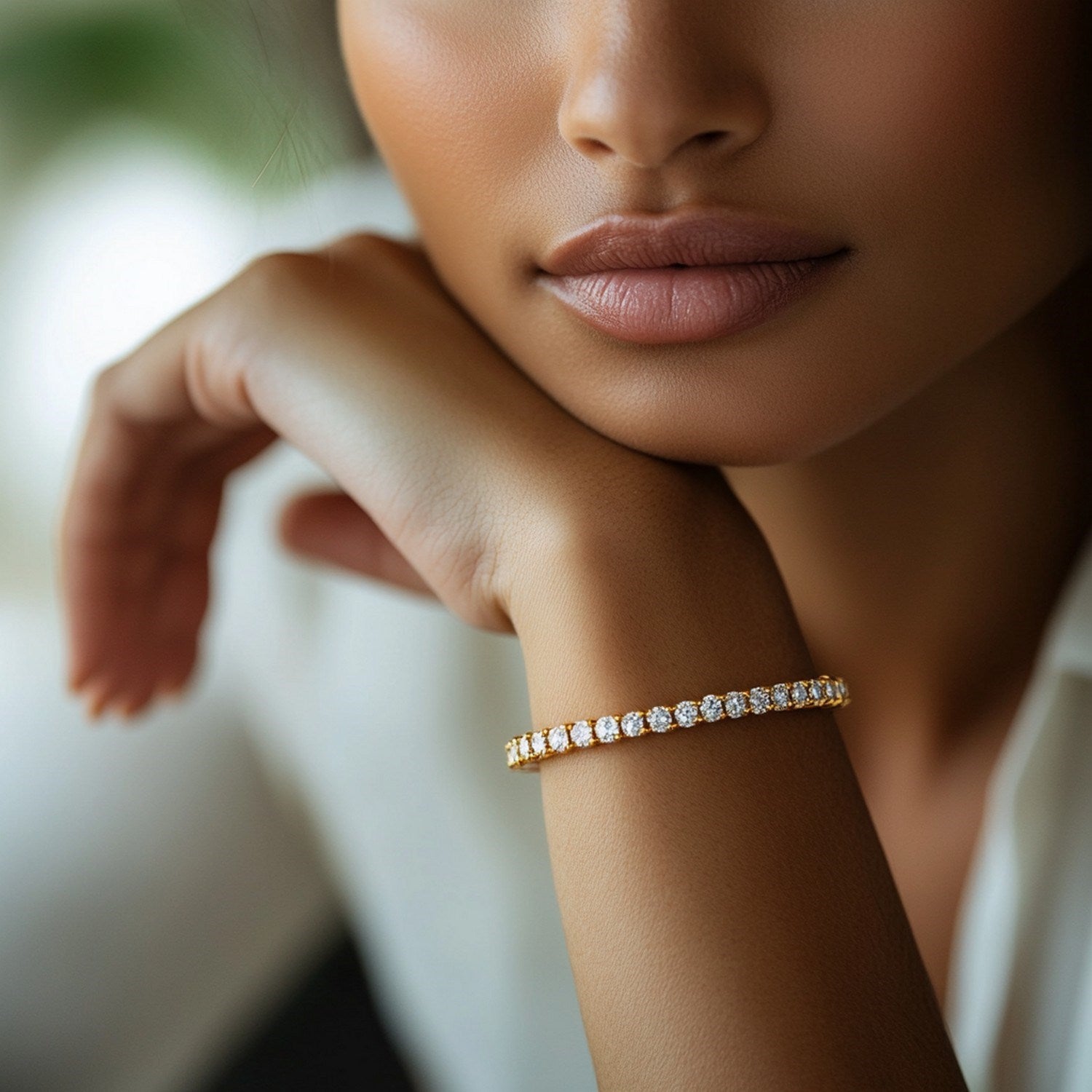 Tennis Bracelet (6 cctw F/G  VS2/SI1)